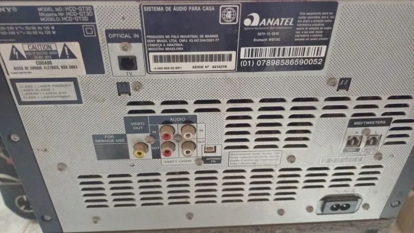 Mini System modular  Sony MHC-GT3D   - Foto 5