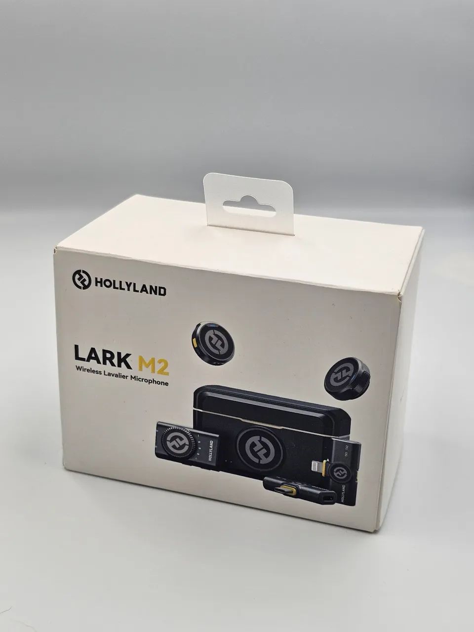 MICROFONE SEM FIO HOLLYLAND LARK M2 COMBO - ESTADO DE NOVO