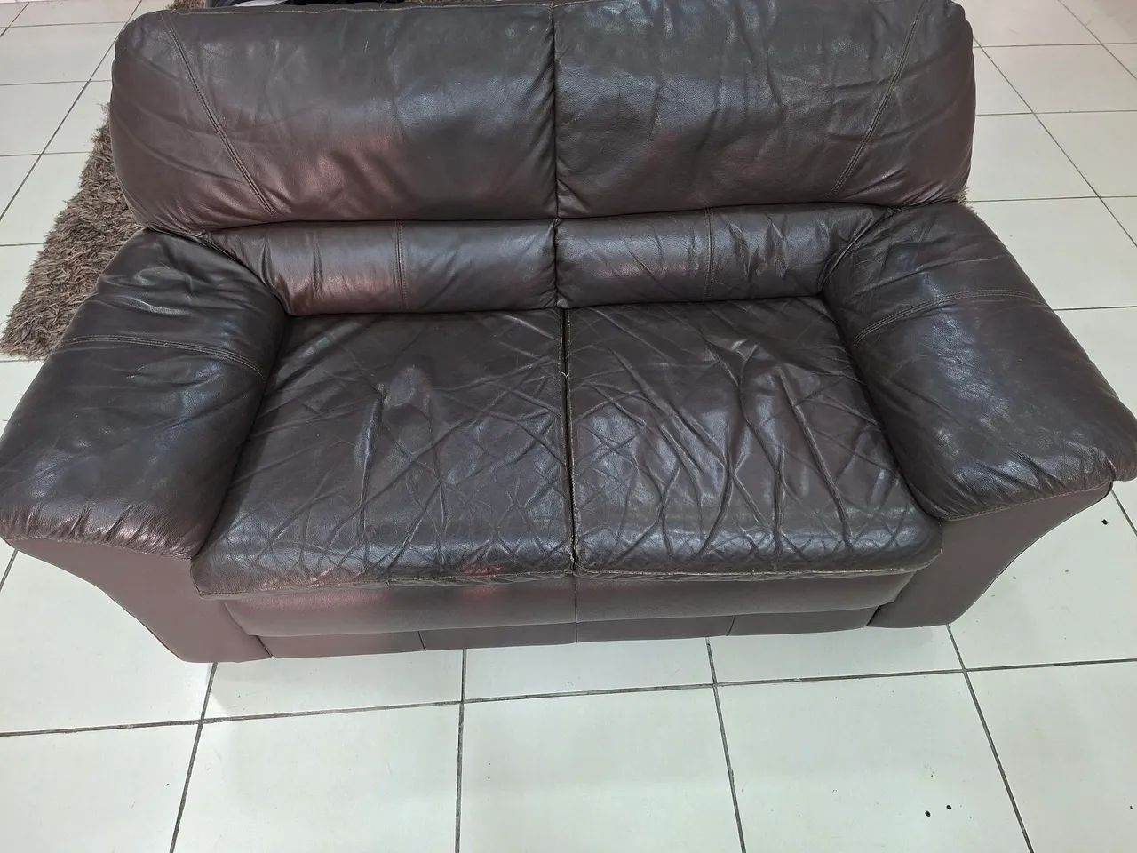 Sofá em Couro Legítimo  - Foto 4