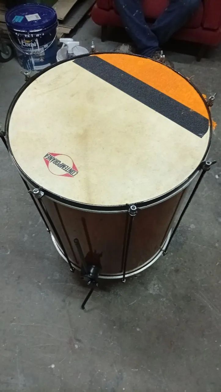 Surdo 16' pele couro 