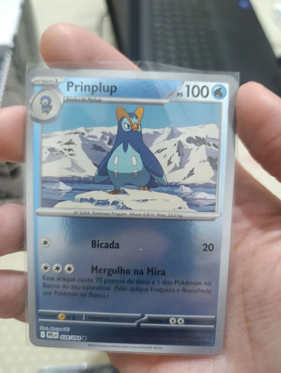 Carta Pok émon Tcg Prinplup - Foto 2