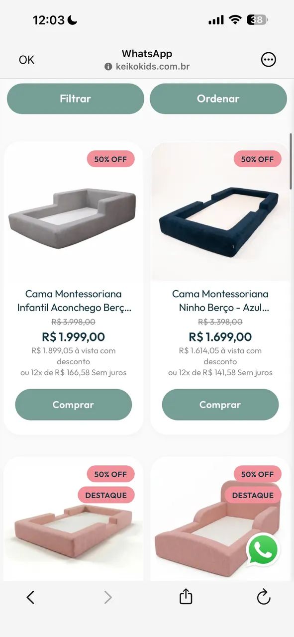Cama berço Montessoriana - Foto 5