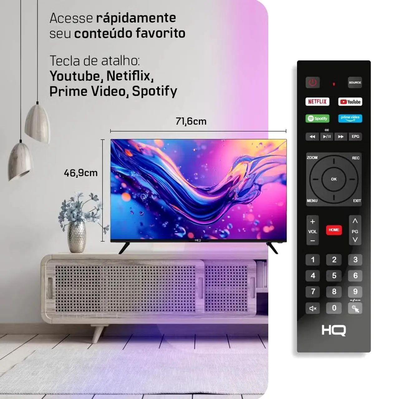 Televisão Smart 32 Polegadas - Foto 4