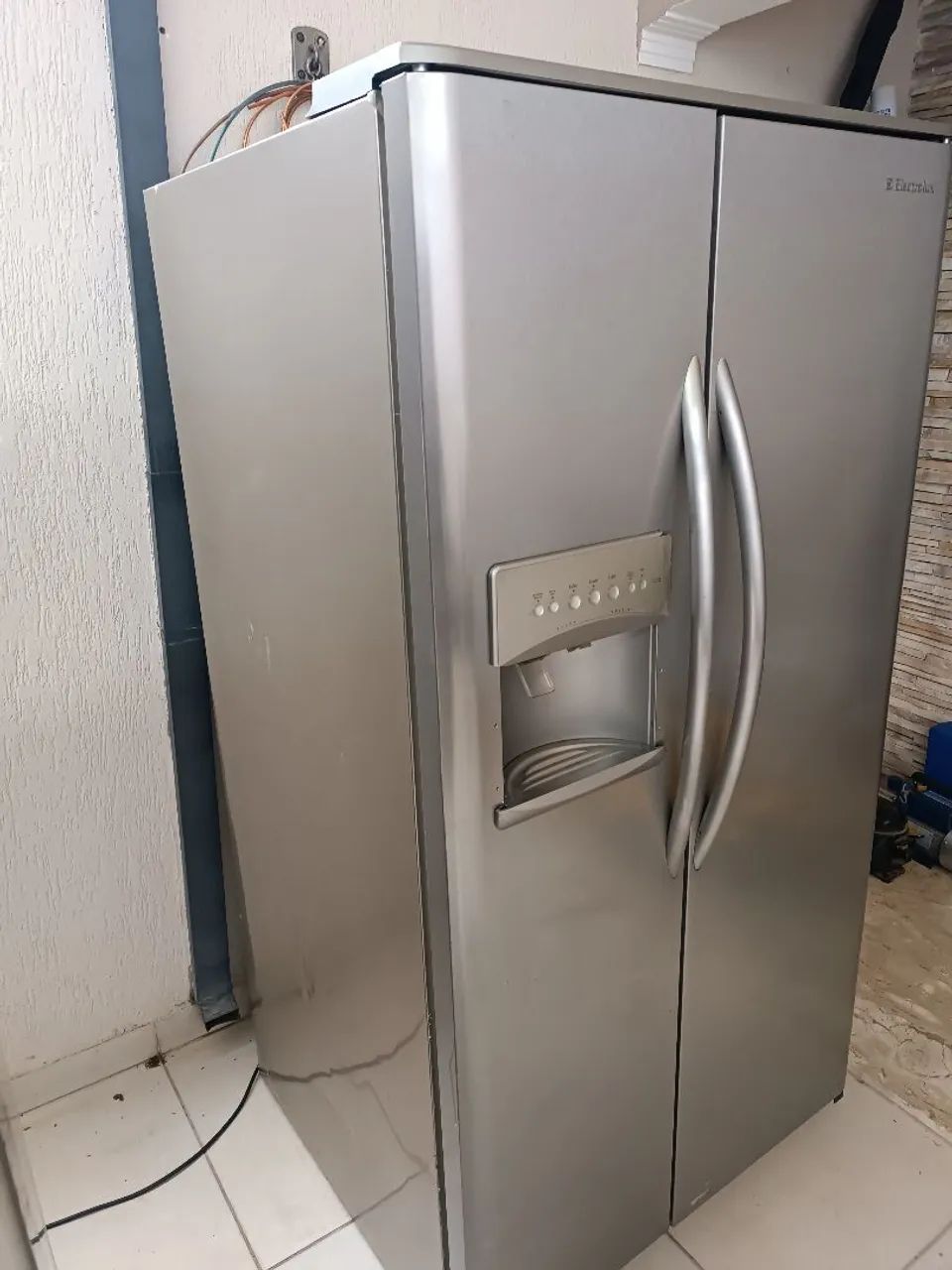 Geladeira Eletrolux Inox Side by Side  - Foto 3