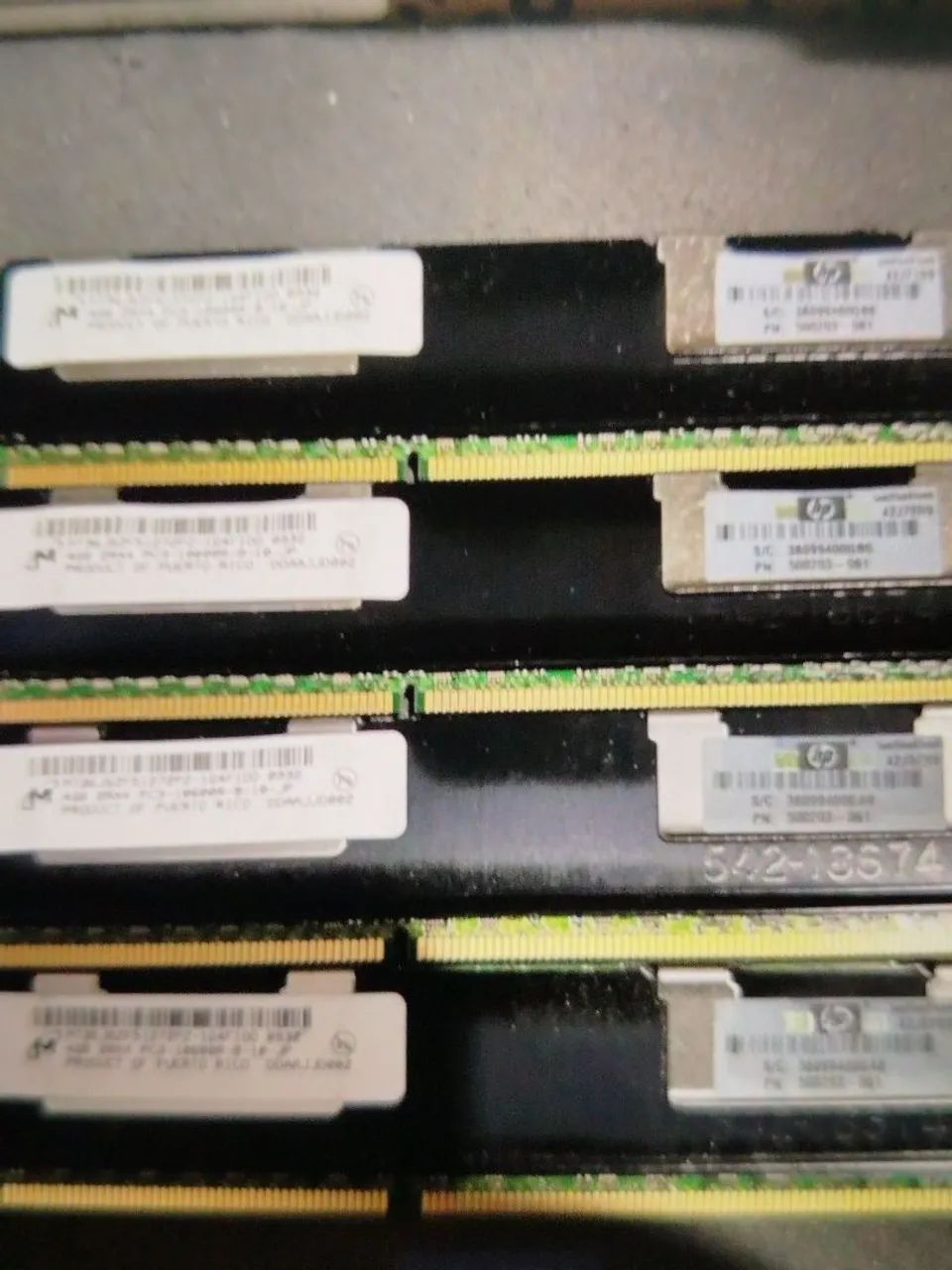  Memória ram DDR3 4 GB Micron 10600R ECC  - Foto 2