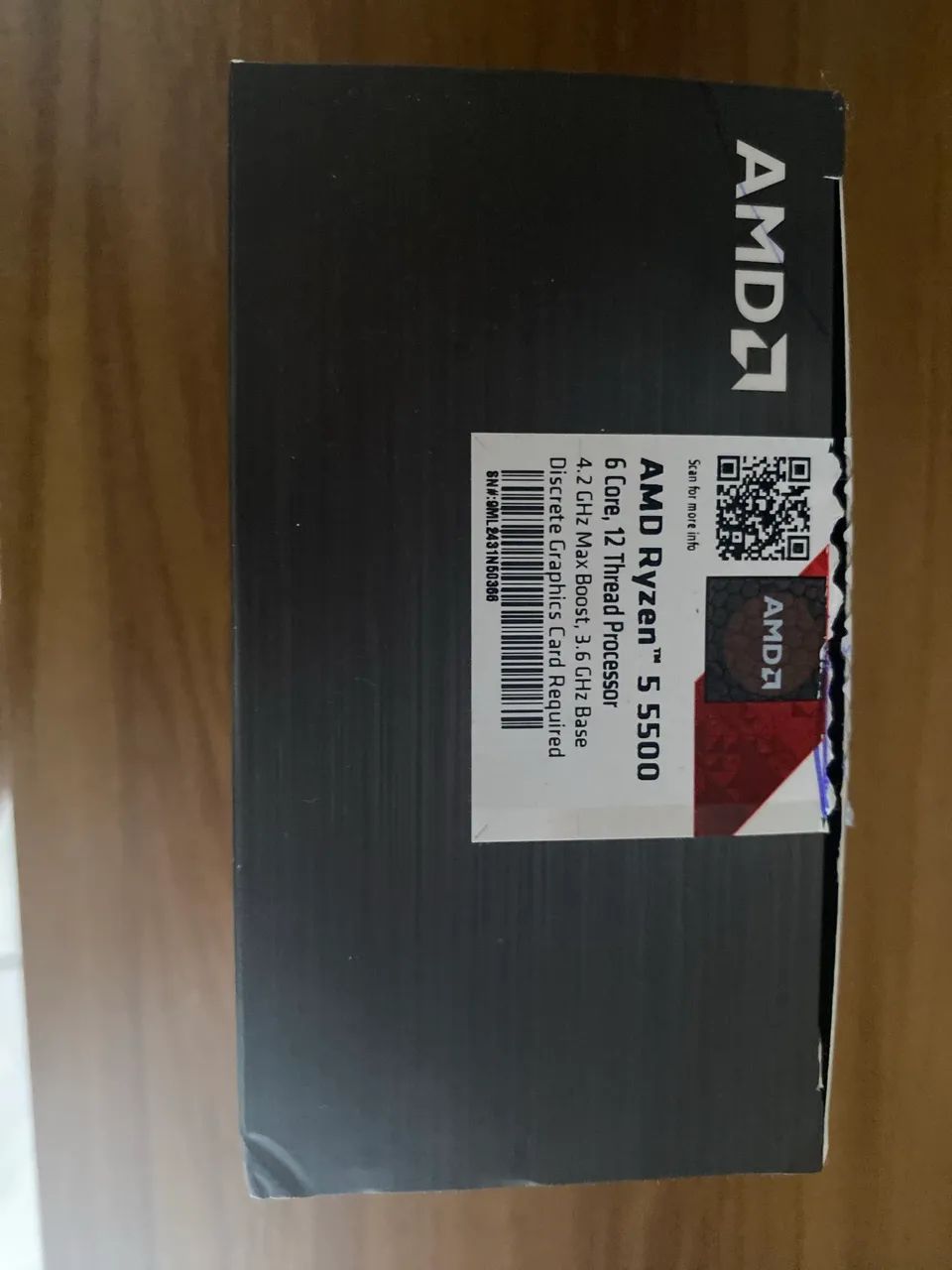 Processador ryzen 5 5500+ pasta térmica snow dog - Foto 5