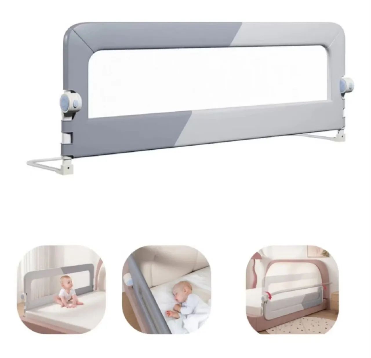 Grade de cama de proteção infantil  - Foto 3