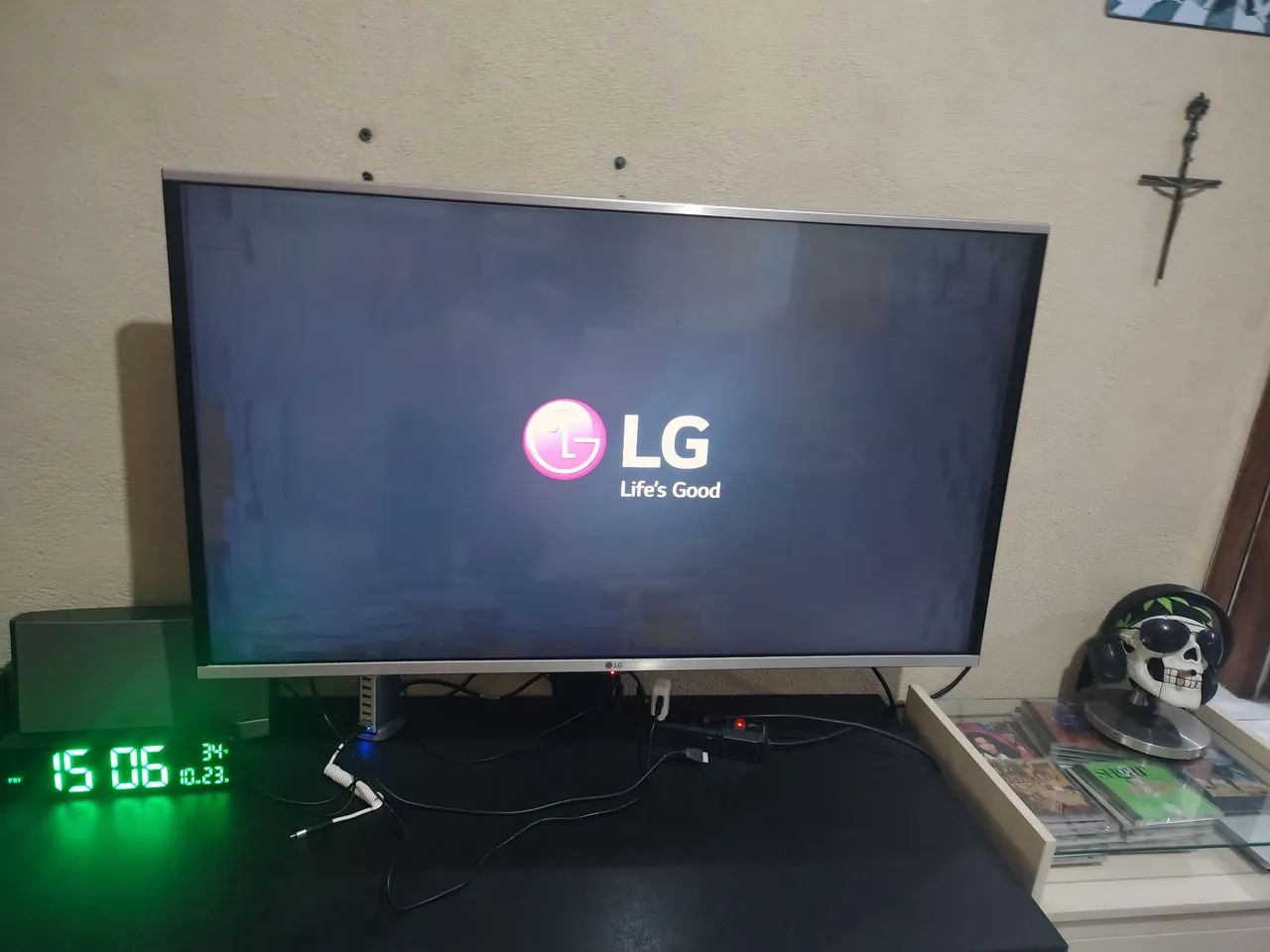 Tv 43 polegadas LCD LG modelo 43LF6350 funcionando  - Foto 3