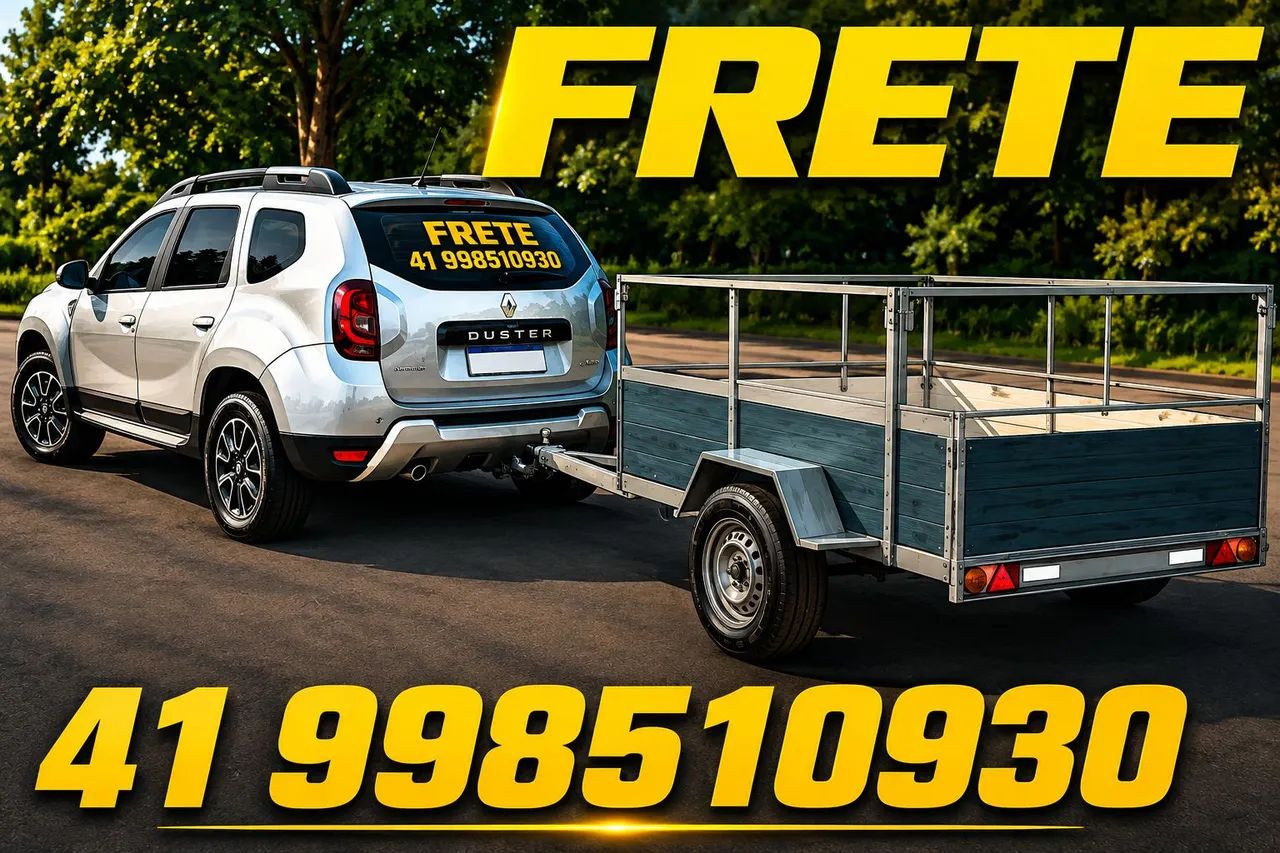 Frete Curitiba e viagem. 