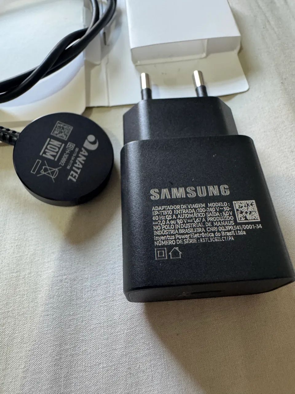 Carregador e cabo smart Watch Samsung ORIGINAL  - Foto 4