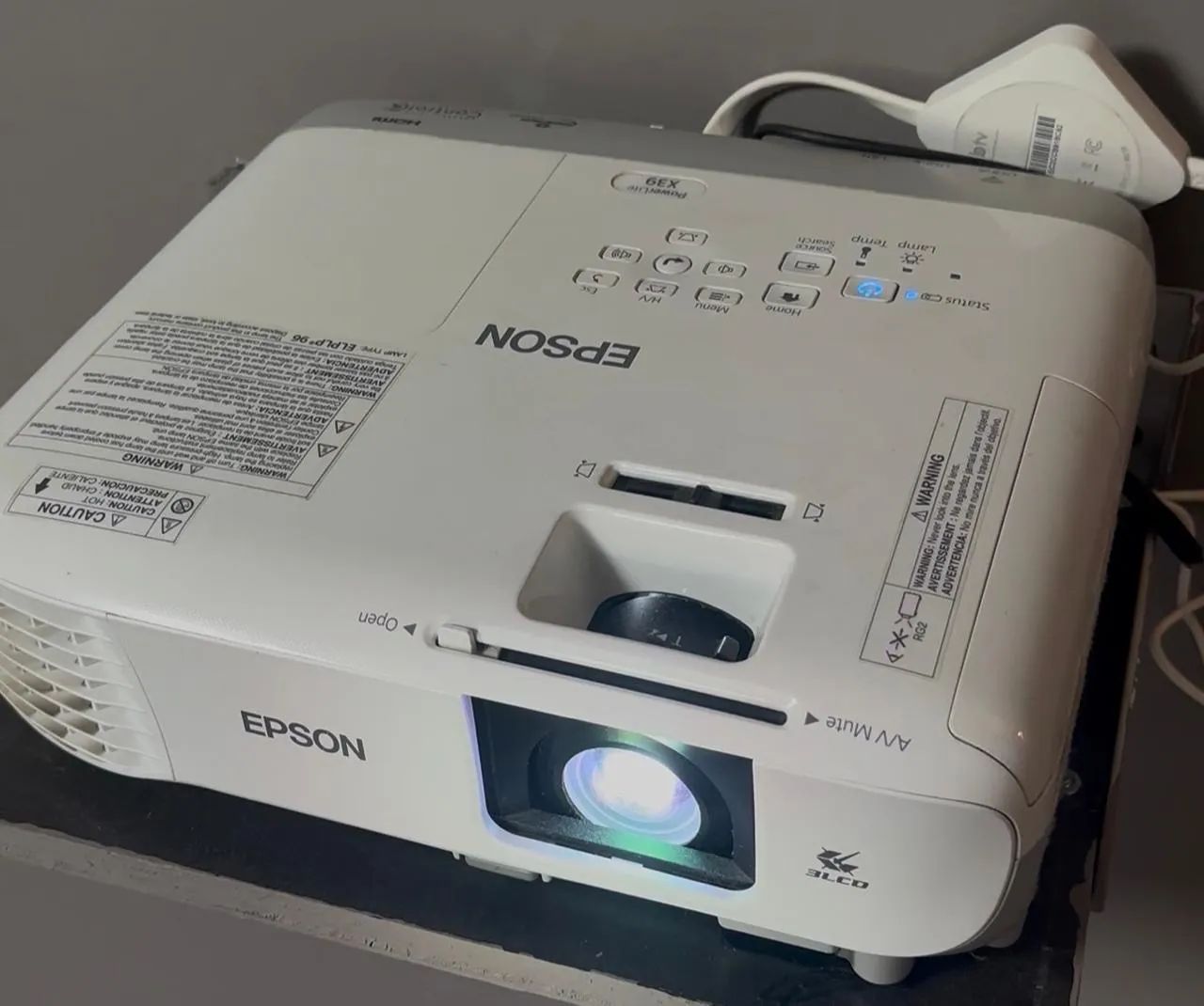 Projetor Epson power Lite x39