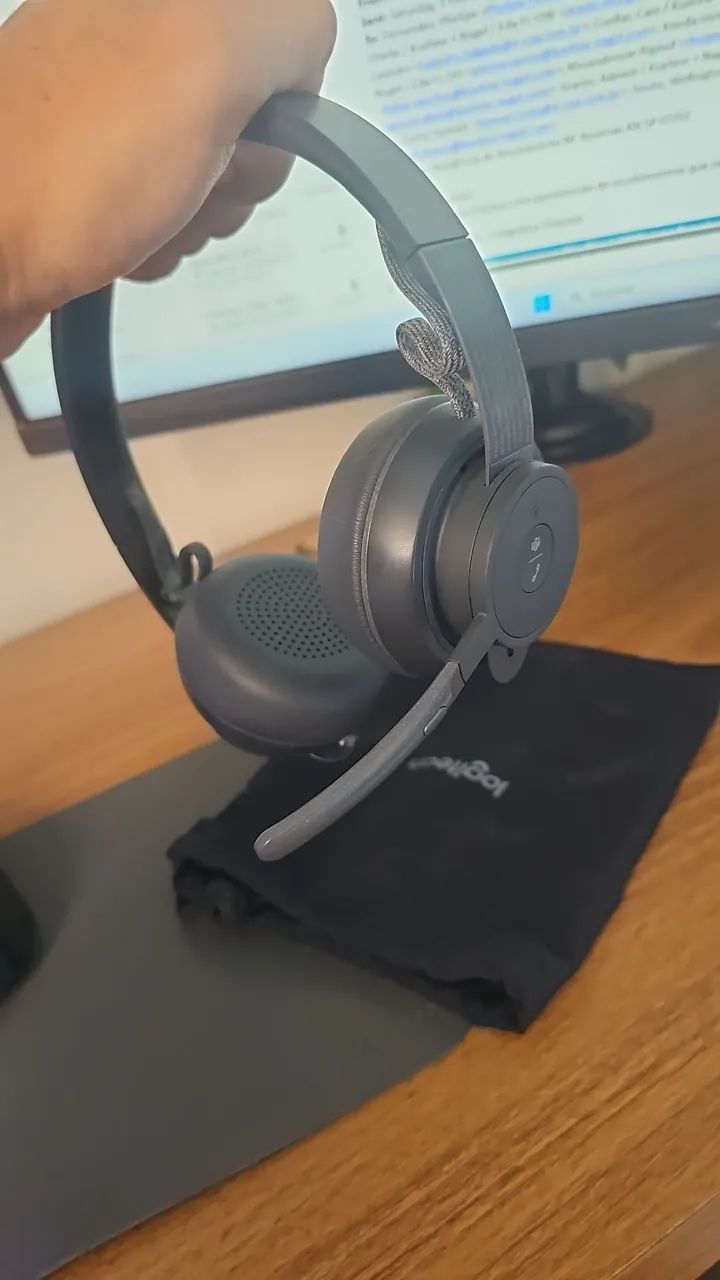 Fone Logitech Zone Teams - Foto 2