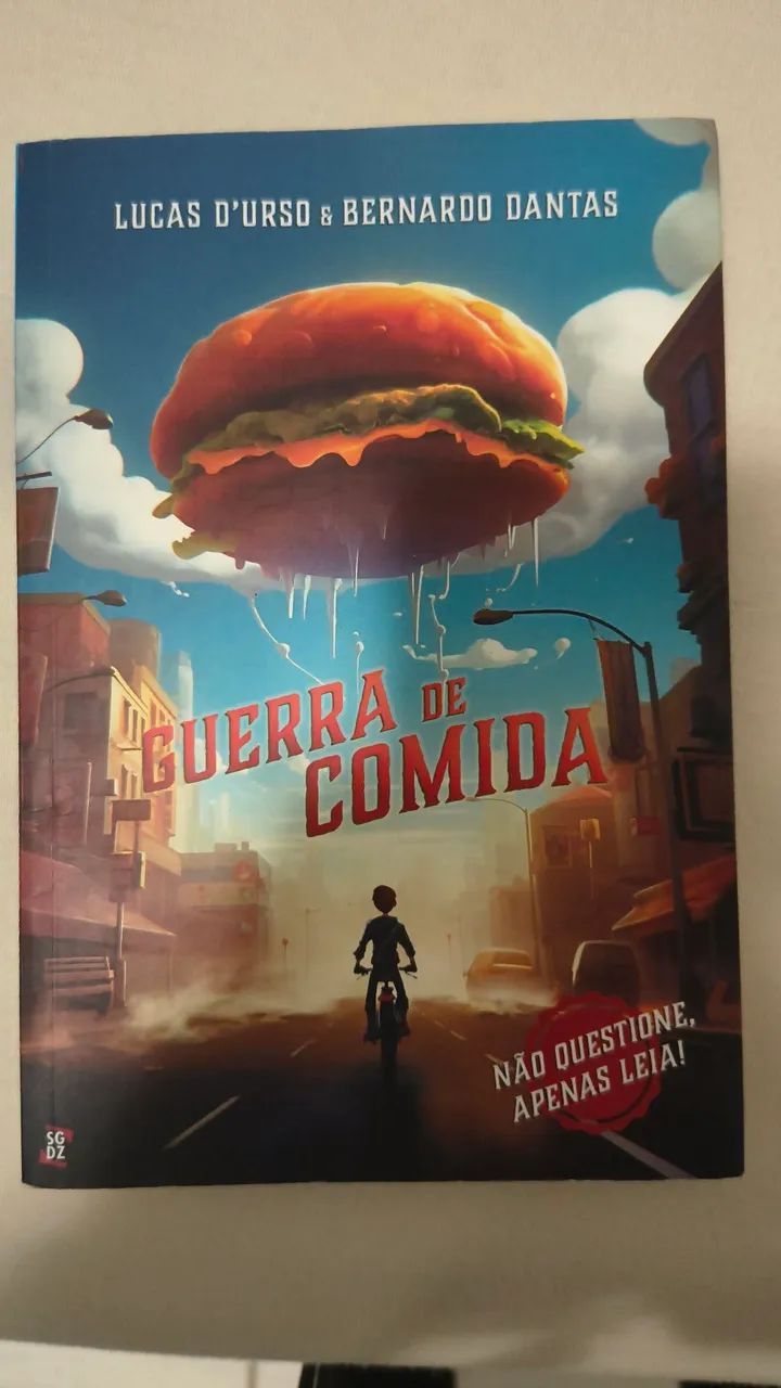 Livro guerra de comida