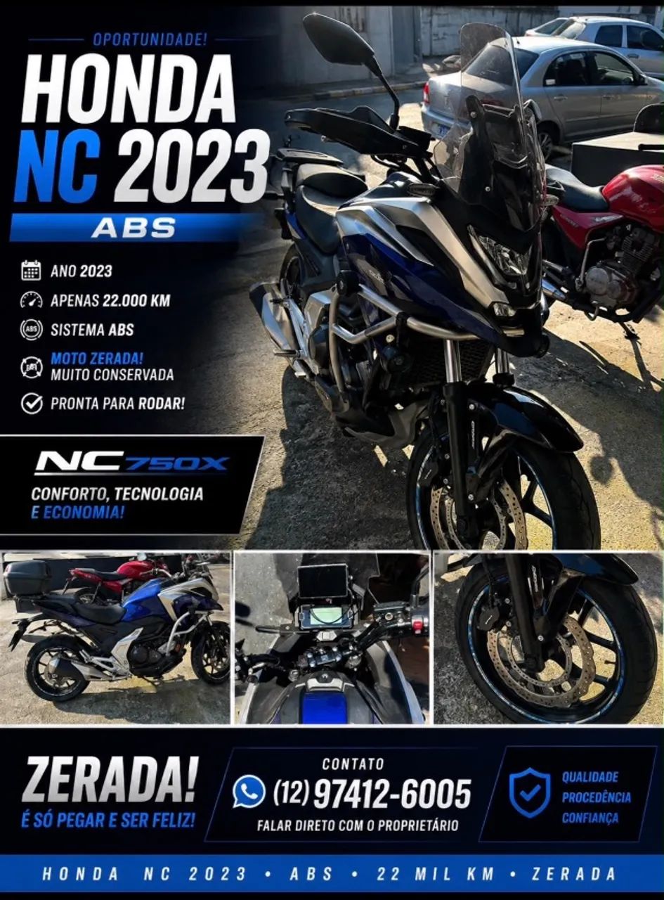 HONDA NC 2023 750x/ 750x ABS DCT - Foto 4