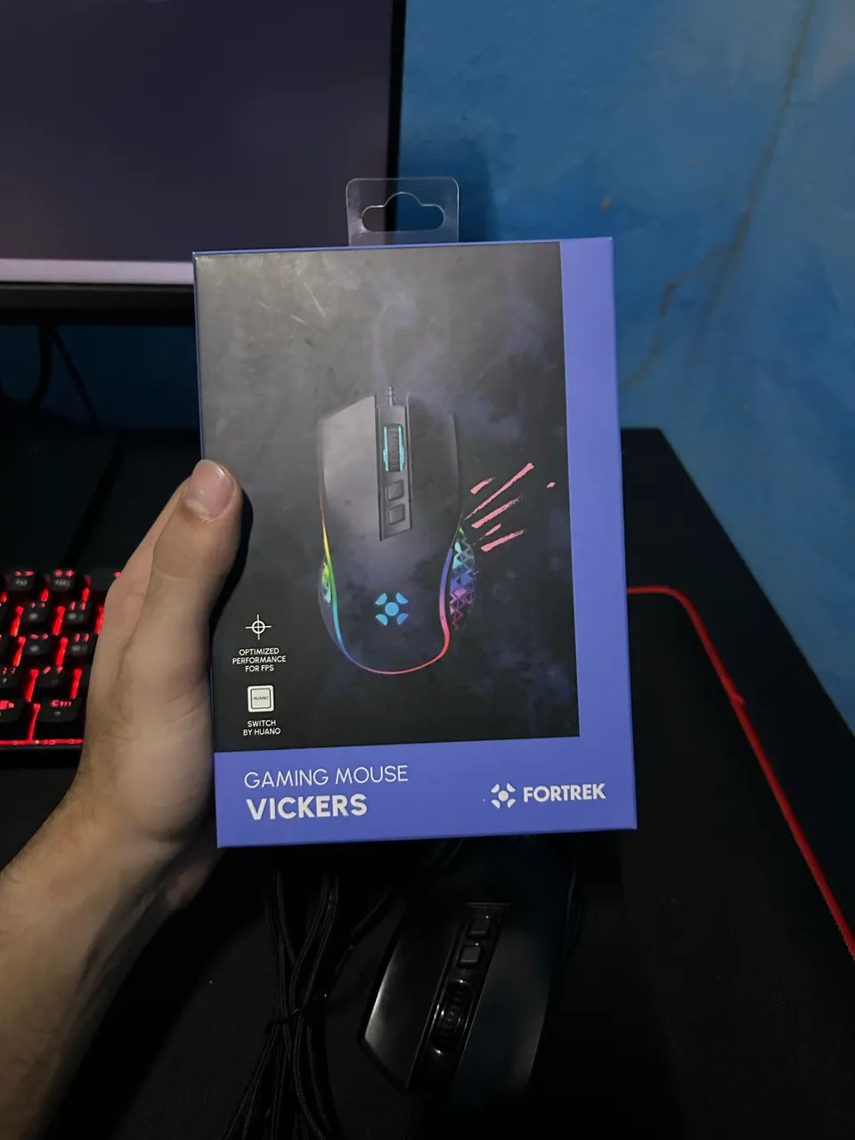 Mouse gamer FORTREK  - Foto 2