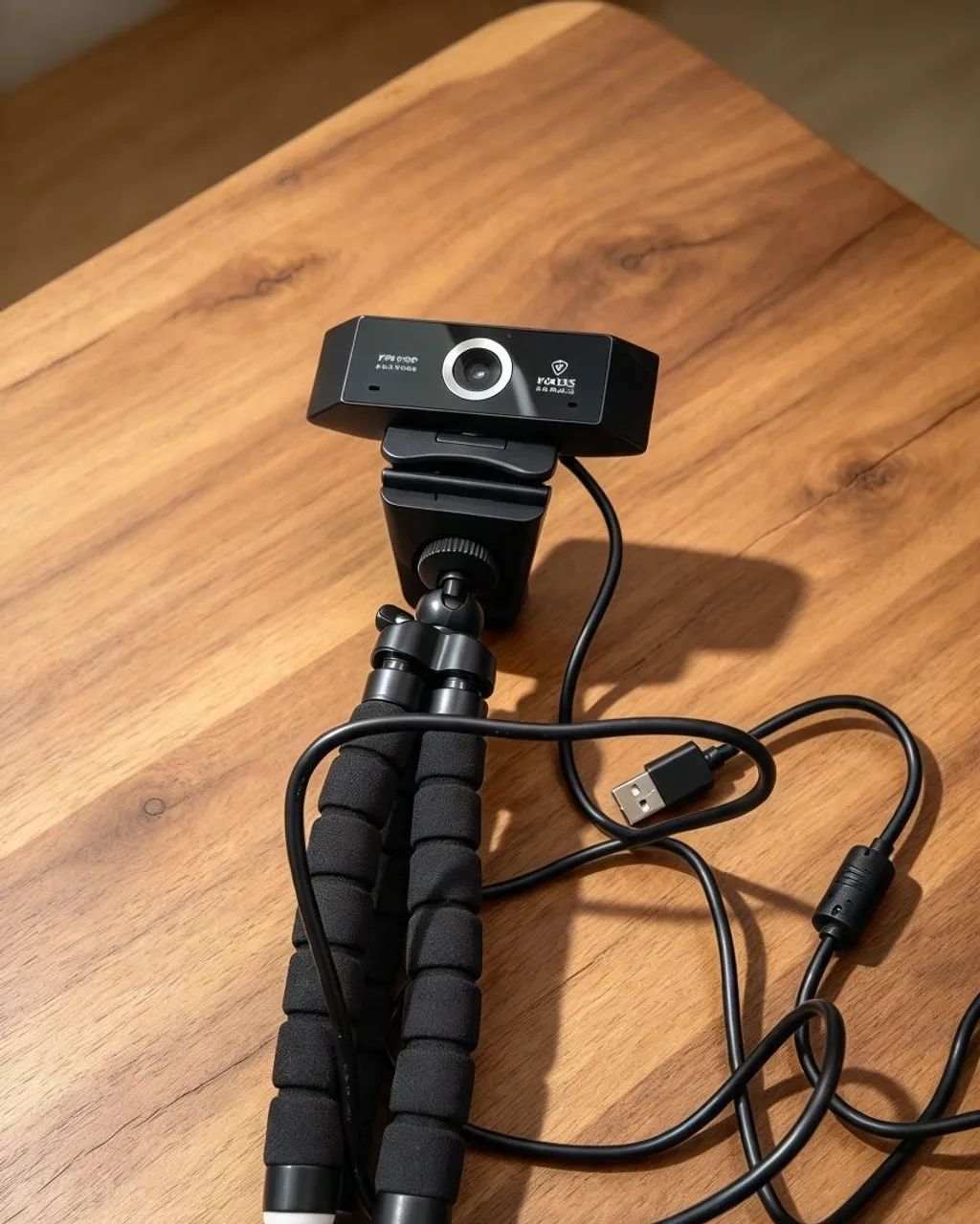 Webcam Kross Elegance Full HD 1080p com Tripé