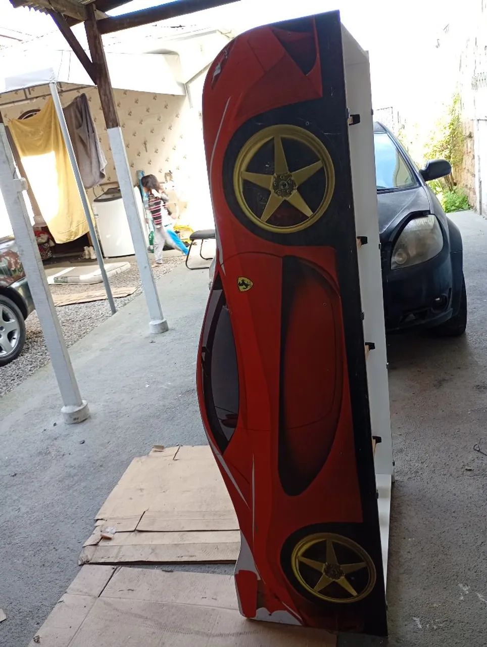 Vendo cama infantil de carro  - Foto 5