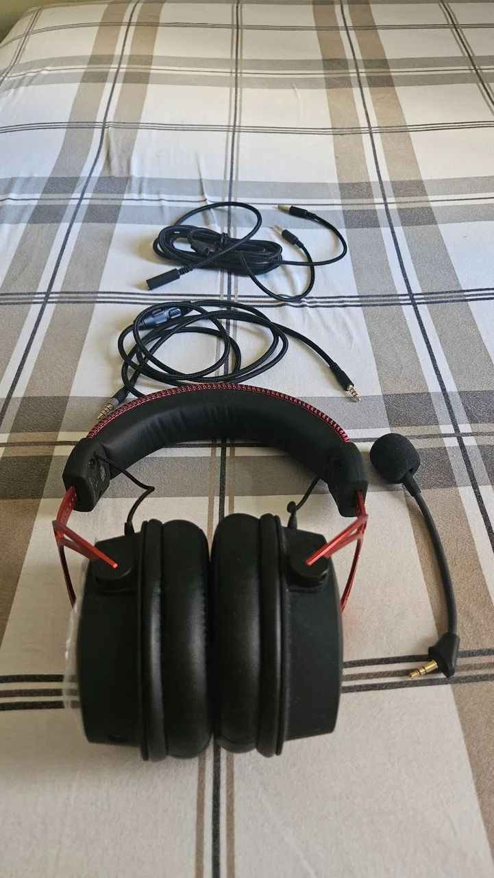Vendo Headset HyperX Cloud Alpha COM FIO - Foto 2