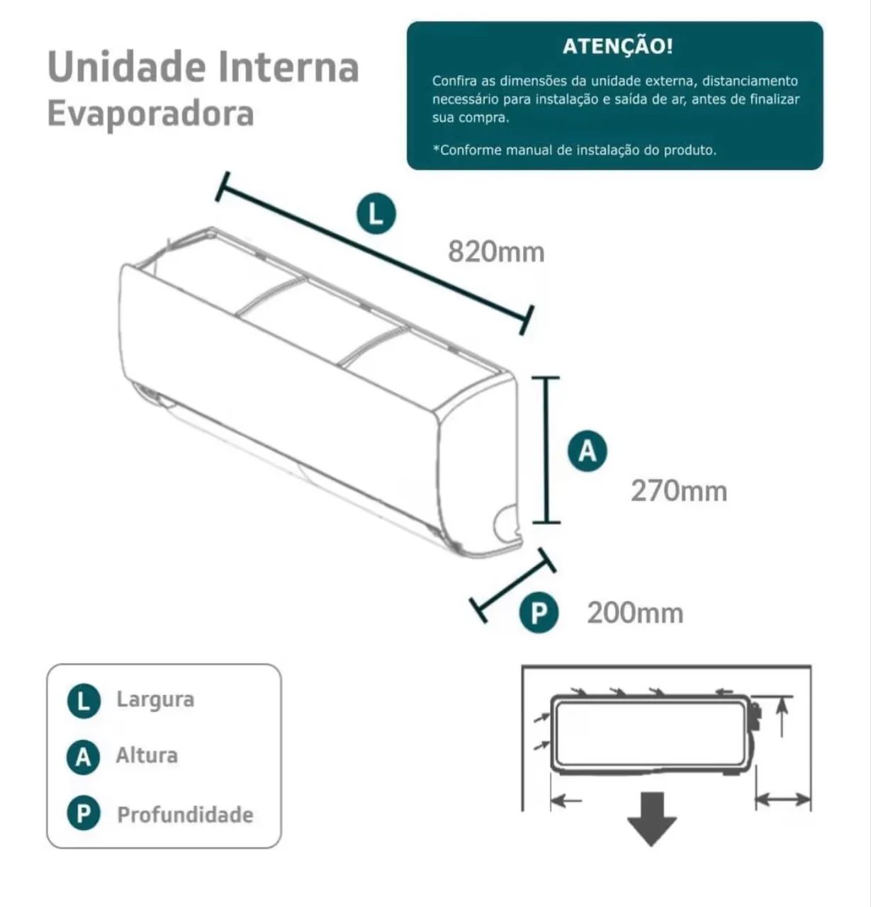 Ar condicionado split 220v - Foto 4