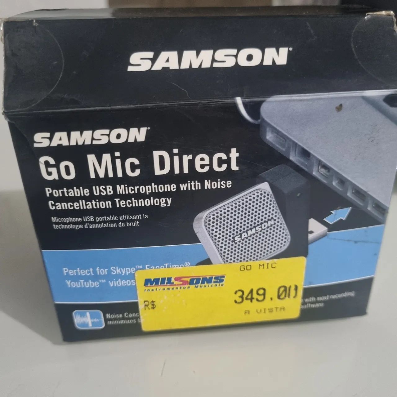 Microfone sem fio top