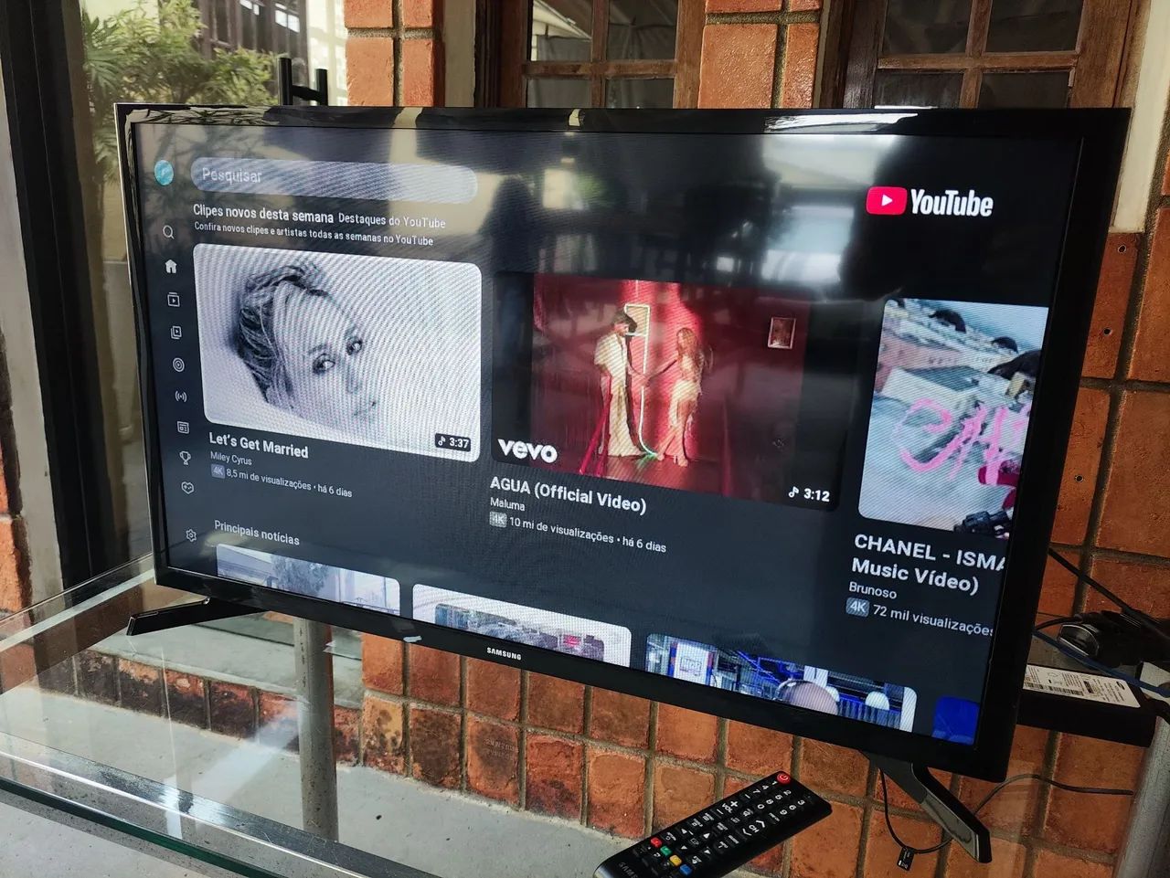 TV Samsung Smart super nova!! R$680,00 - Foto 4