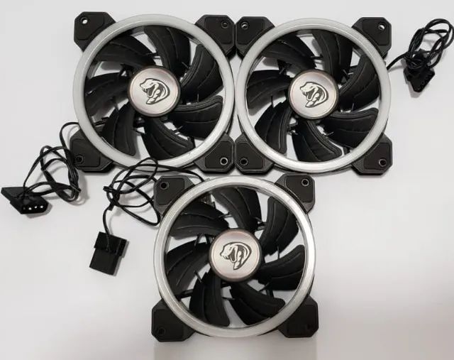 Kit 3 Fans Gamer | 120mm - Foto 4