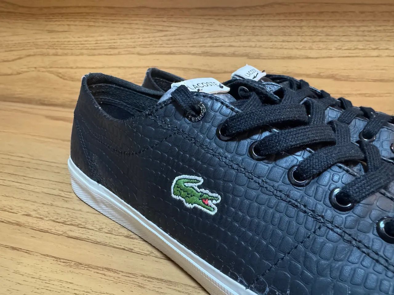 Tênis Lacoste Preto 43 - Foto 5