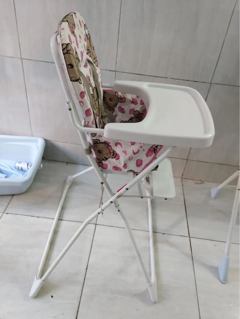 Banheira de bebê e cadeirinha de bebê  - Foto 4