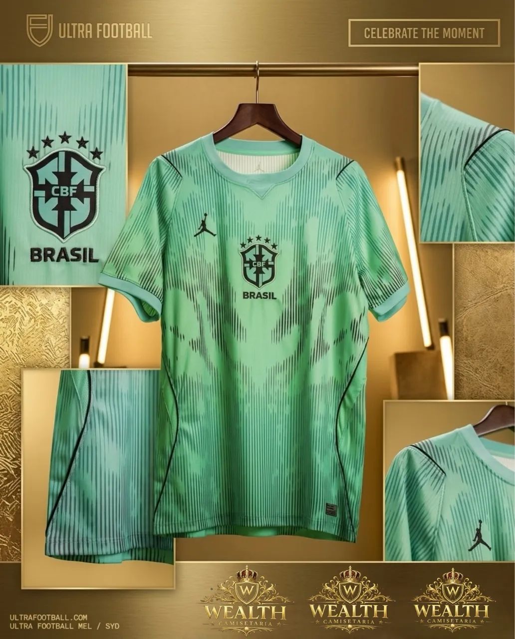 Camisa 02 De Goleiro Do Brasil  - Foto 2