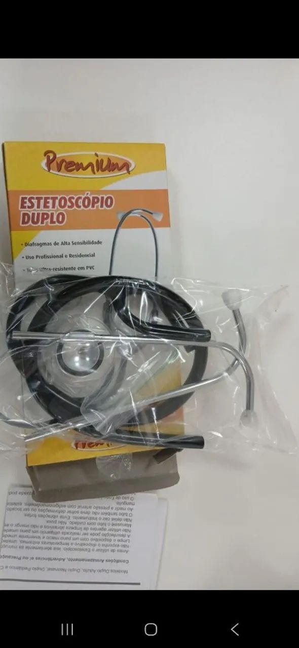 Aparelho de Pressão com Estetoscópio - G-TECH - Premium - Novo - R$ 115,00 - Foto 3