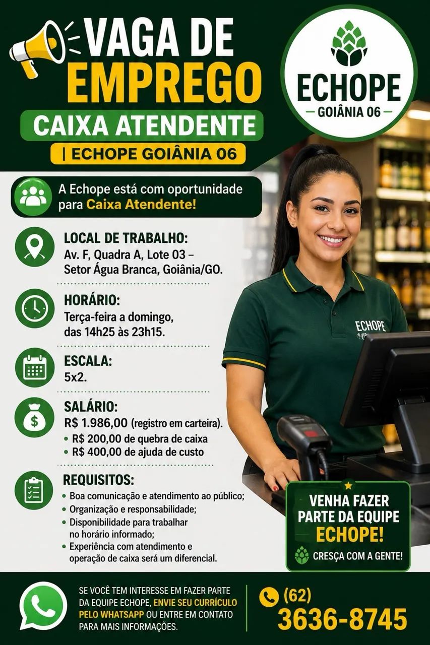 VAGA DE EMPREGO 