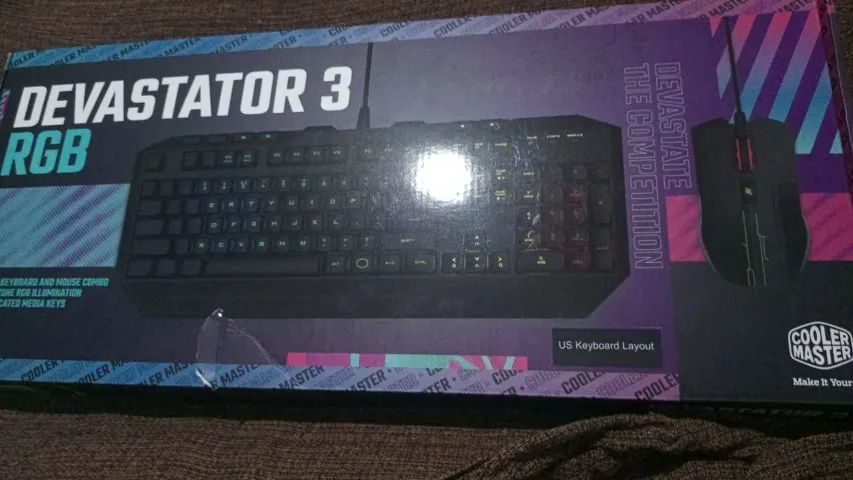 Teclado CoolerMaster Devastator 3 praticamente novo - Foto 4