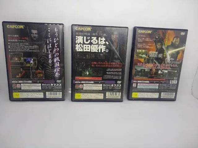 Kit 3 Jogos: Onimusha - Ps2 Original Japones - Foto 2
