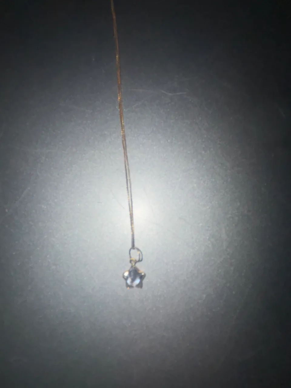 Cordão de ouro1g com pingente estrela ouro  - Foto 2