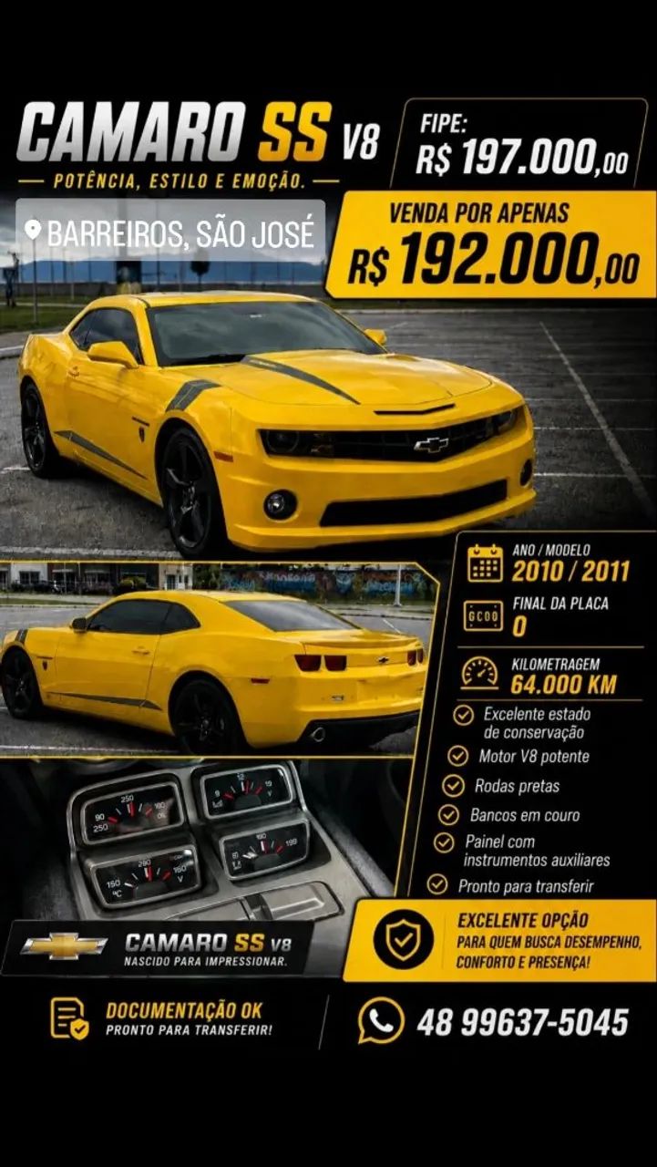 Camaro SS V8