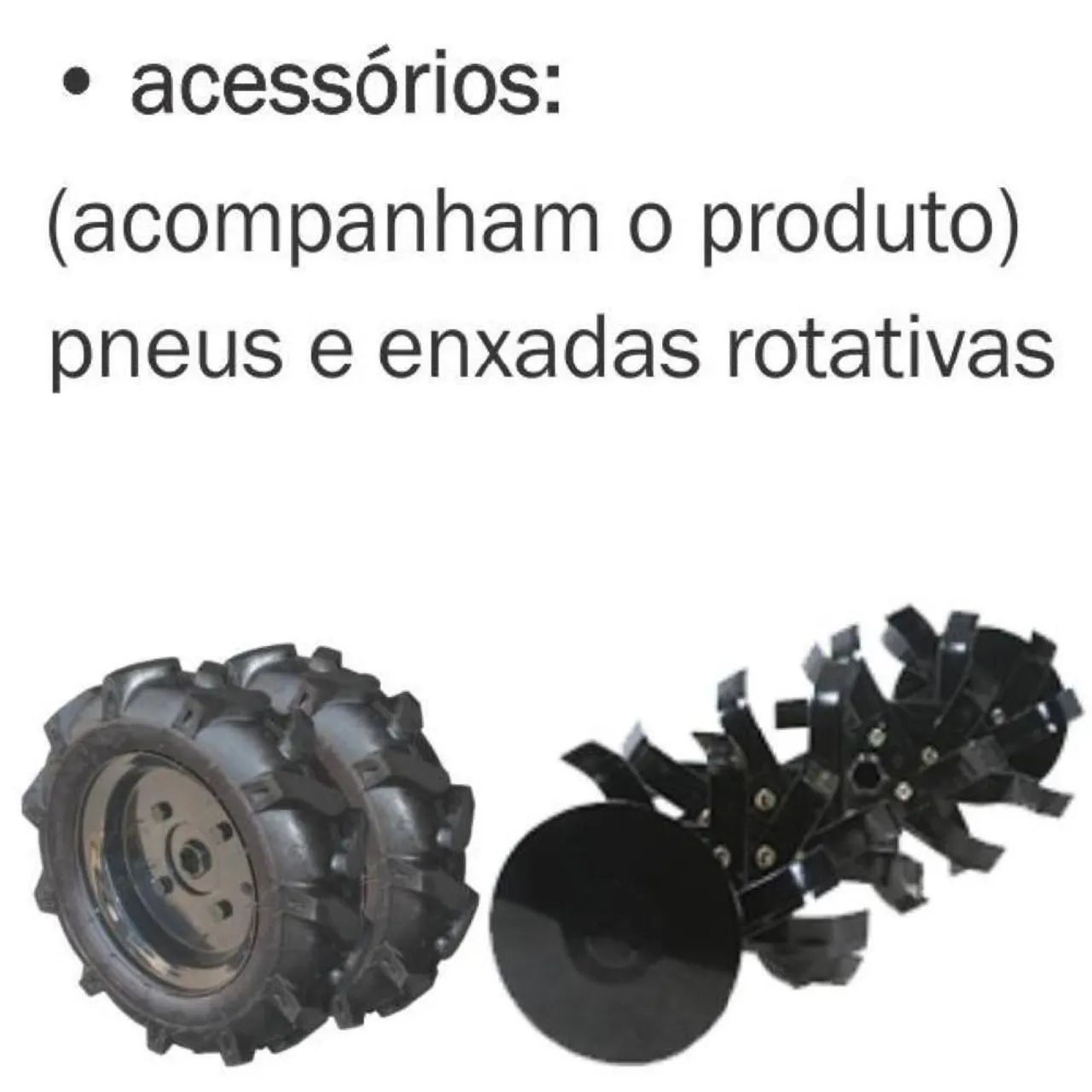 Motocultivador diesel buffalo 5cv corte 300 a 1000 mm P manual pouco usado - Foto 3
