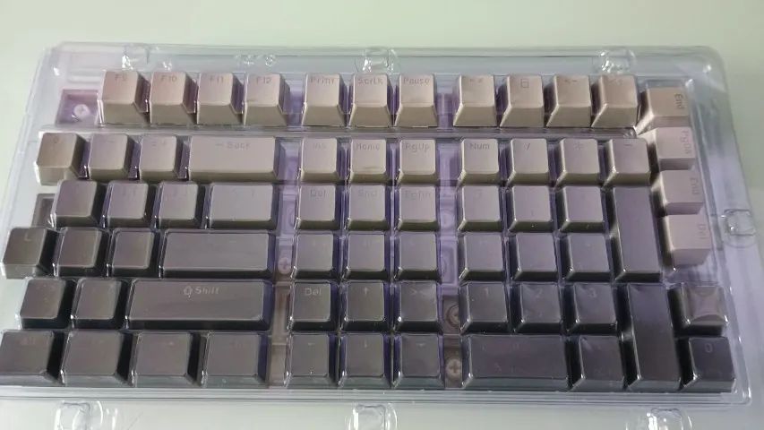 Kit 103+ Keycaps Gradiente Oem Double Shot Backlit Rgb Iso - Foto 4