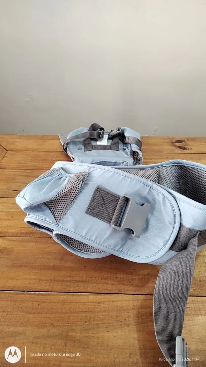 Bolsa Canguru Ergonômico Bebê Mãe Premium - Foto 4