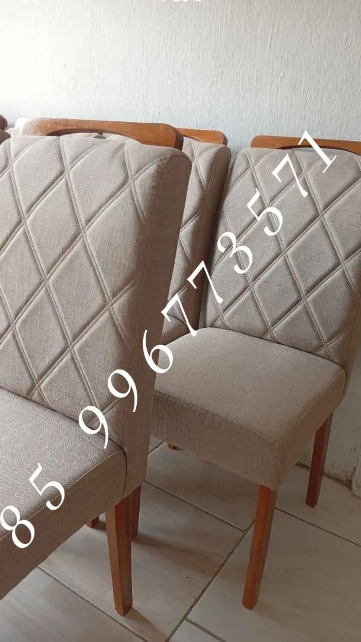 DIRETO DA FABRICA - CADEIRAS ACOLCHOADAS  - Foto 5