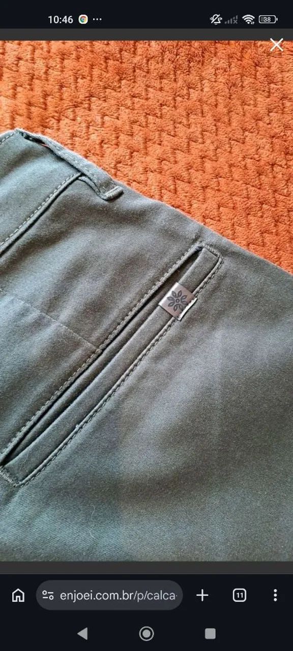 Calça Privalia slim 38