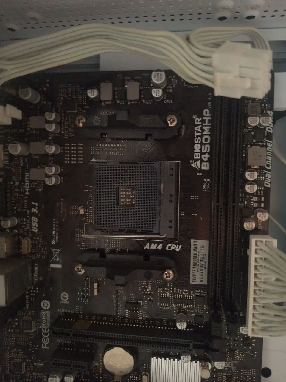 placa mãe b450 