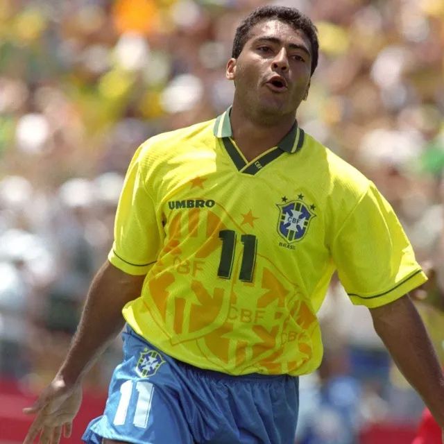 Camisa Romário 1994 amarela