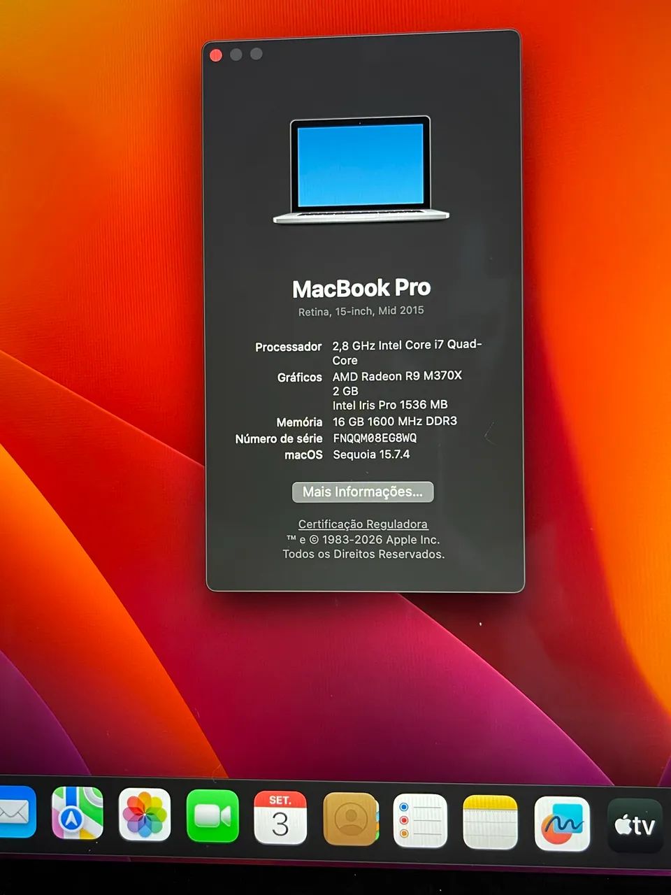 MacBook Pro 2015 - Foto 2