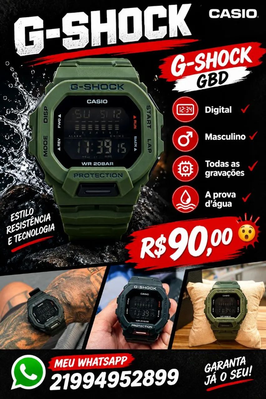 Relógio Cassio G shock