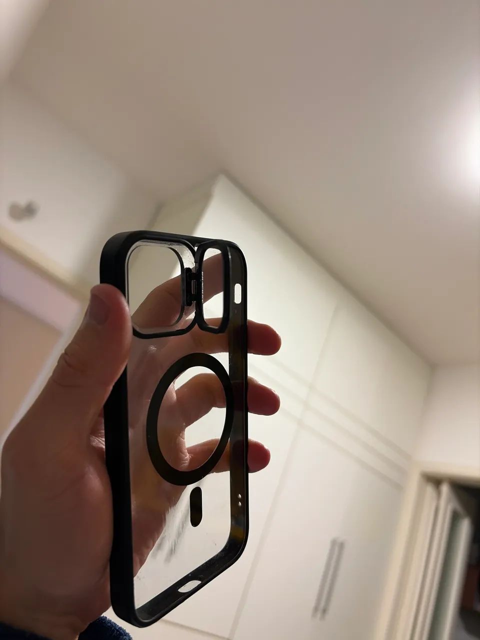 Capa MagSafe Transparente para iPhone 11 - Excelente estado - Foto 2