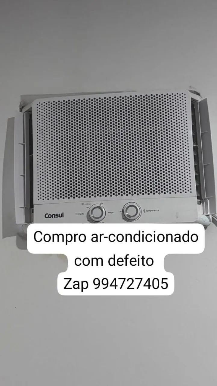 Vamos buscar seu ar com defeito 
