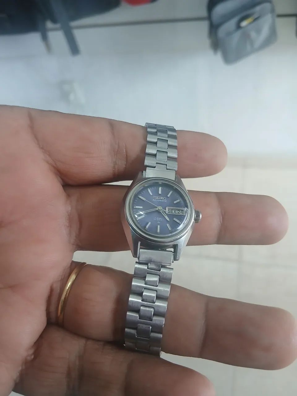 Rrlógio Seiko Feminino Automático - Foto 3