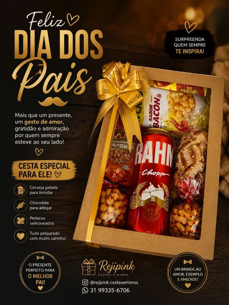 Cestas para o dia dos pais  - Foto 4