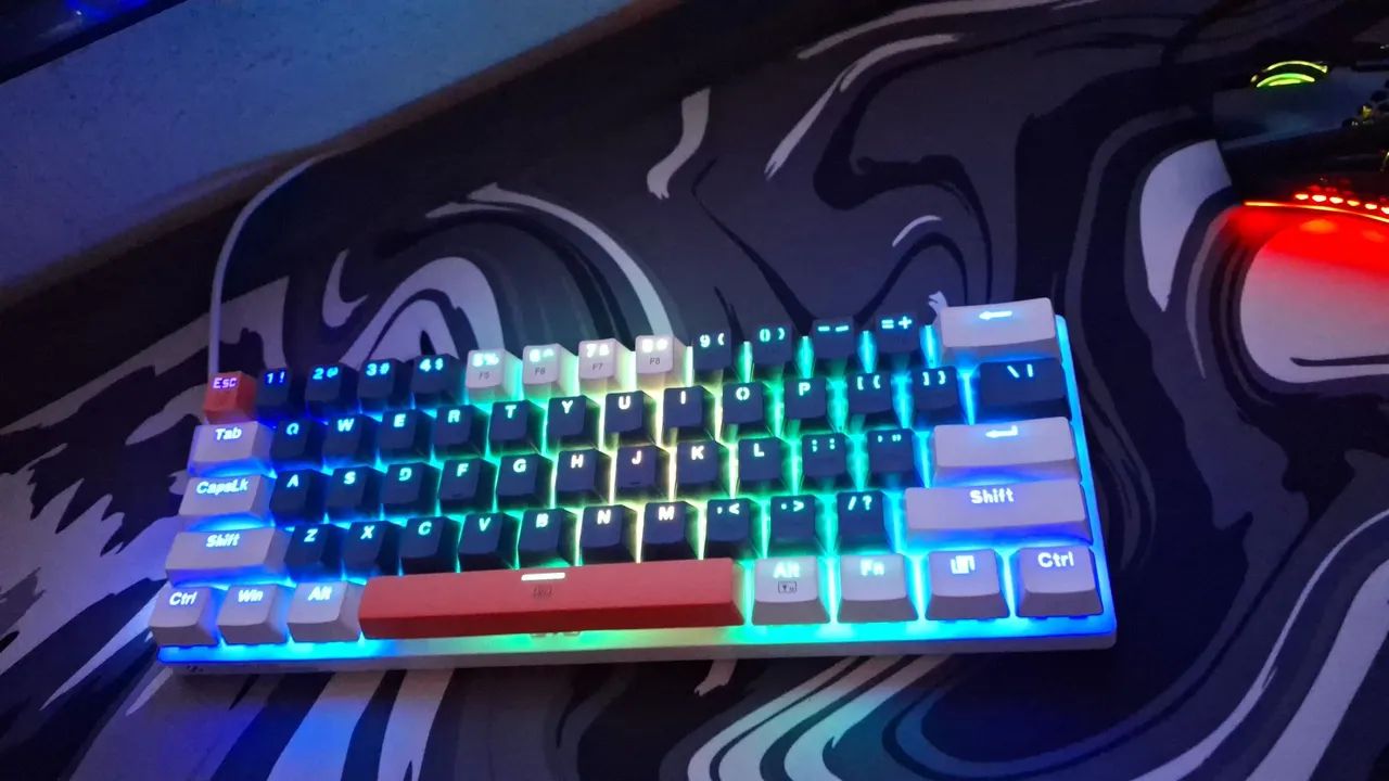 TECLADO MECÂNICO MACHENIKE K500 60% - Foto 3