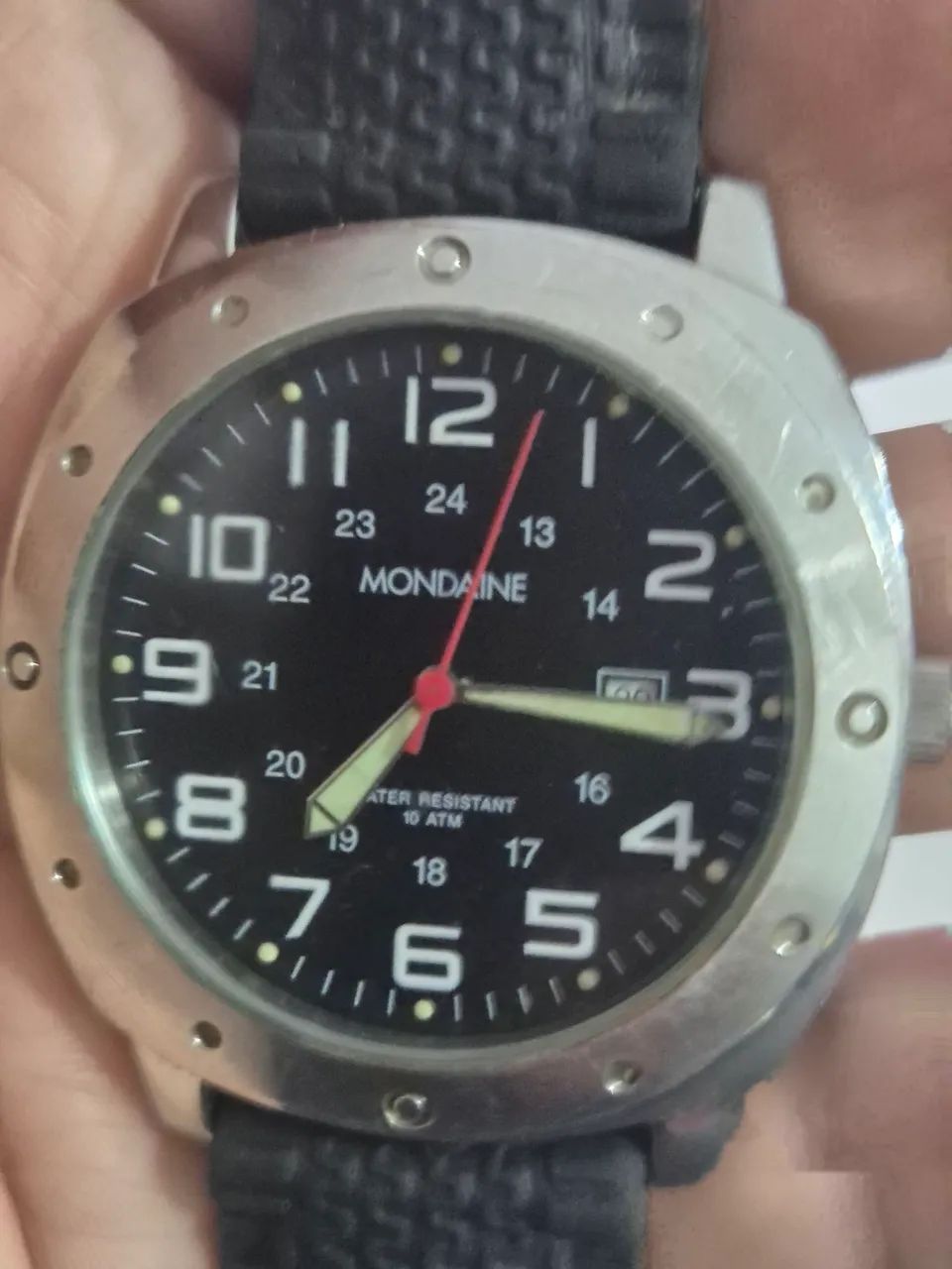 Relógio MONDAINE SPORT À QUARTZ   -   ÓTIMO ESTADO